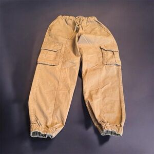 Ardene Green Cargo Jogger Pants